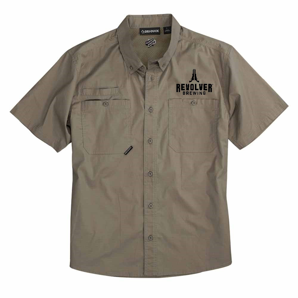 Revolver Brewing DriDuck Short Sleeve Shirt