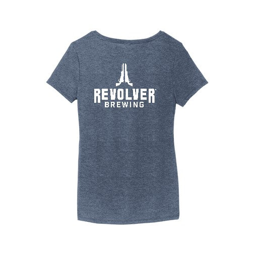 Revolver Texas V-Neck Tee Navy Frost