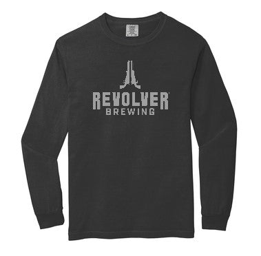 Revolver Logo Long Sleeve Cotton Tee